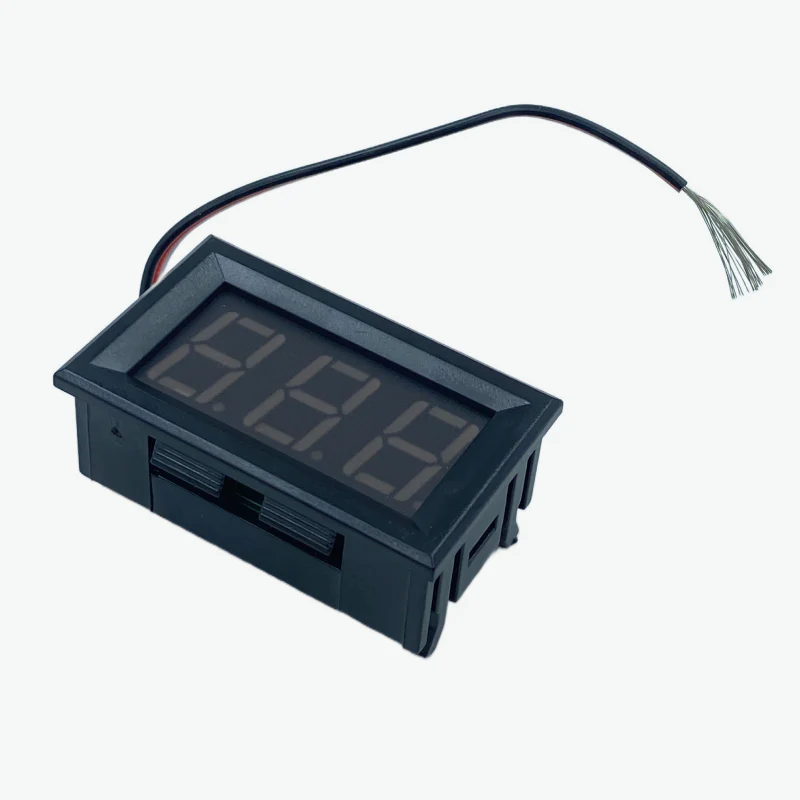 0.56 inch 0-100V DC Red LED Three-Wire Digital Voltmeter Module - Image 4
