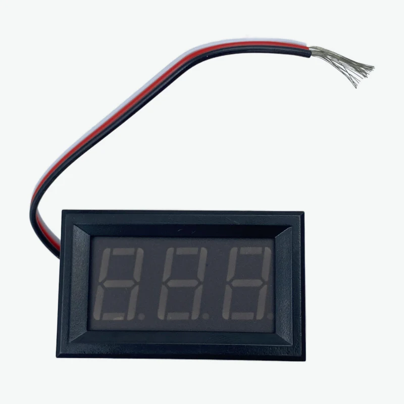 0.56 inch 0-100V DC Red LED Three-Wire Digital Voltmeter Module - Image 5