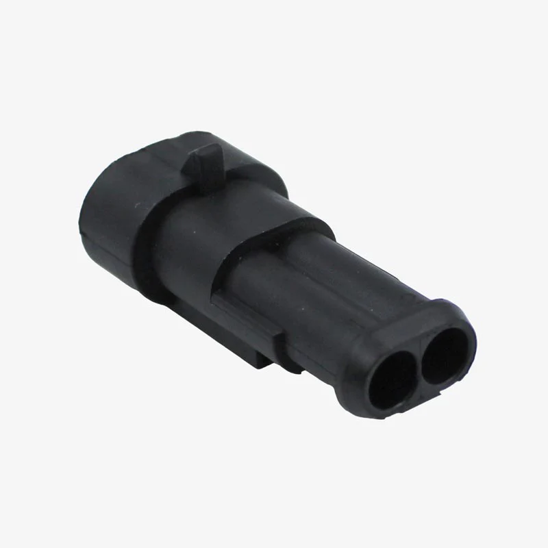 1.5mm Series 2Pin AMP Super Seal Waterproof Male Wire to Wire Automotive Connector - Image 2