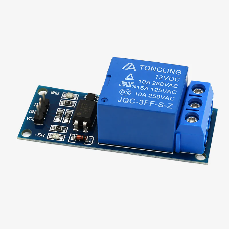 1 Channel 12V 10A Relay Module with Optocoupler - Image 3