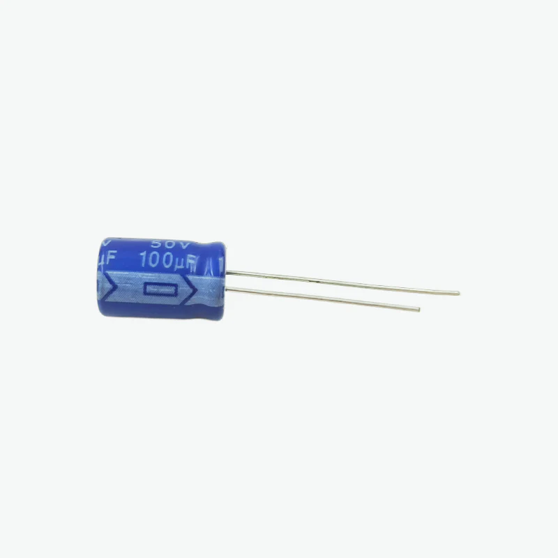 100 µF 50V Radial Electrolytic Capacitor - Through Hole Package - Image 2