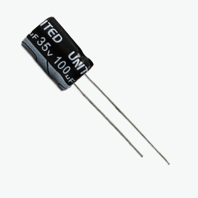 100uF 35V Radial Electrolytic Capacitor - Image 2