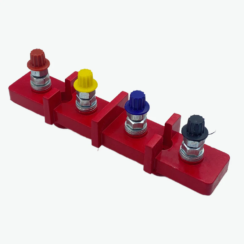 100A 4 Pole DMC Standard Electrical Connection Plate for Industrial Panels - Image 2