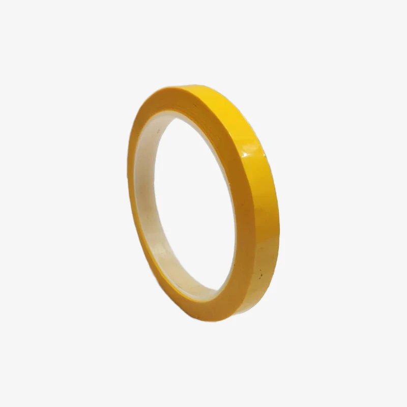 10mm Yellow Polyester Tape - 65m