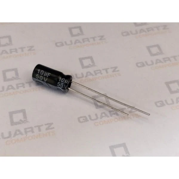 10uF 50V Electrolytic Capacitor - Image 2