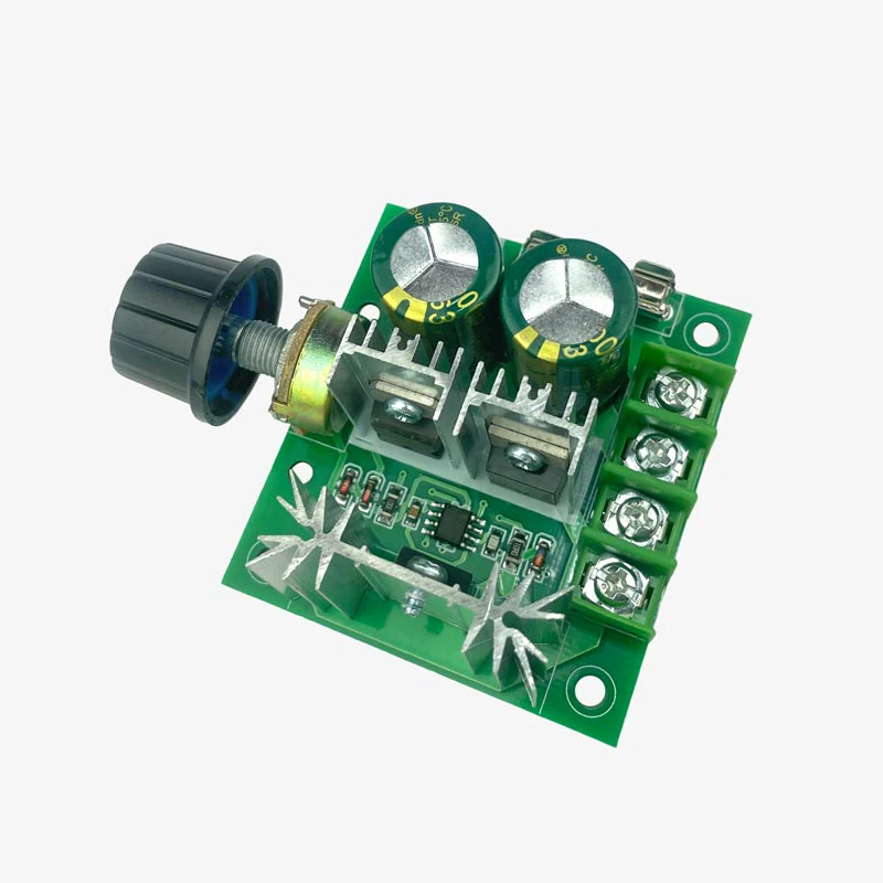 12V-40V 10A PWM DC Motor Speed Driver Controller Module - Image 3