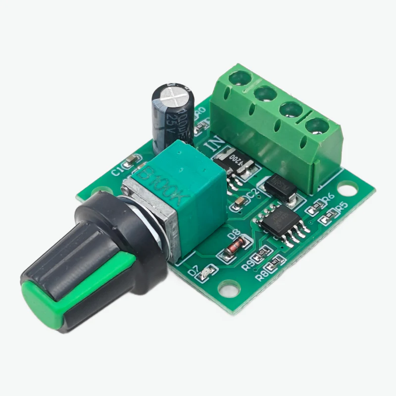 1.8V - 12V/2A DC Motor PWM Speed Controller