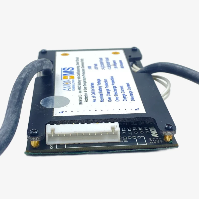 14S 48V 60A BMS for Lithium Ion NMC Battery With Cell Balancing (Common Port) - Image 3