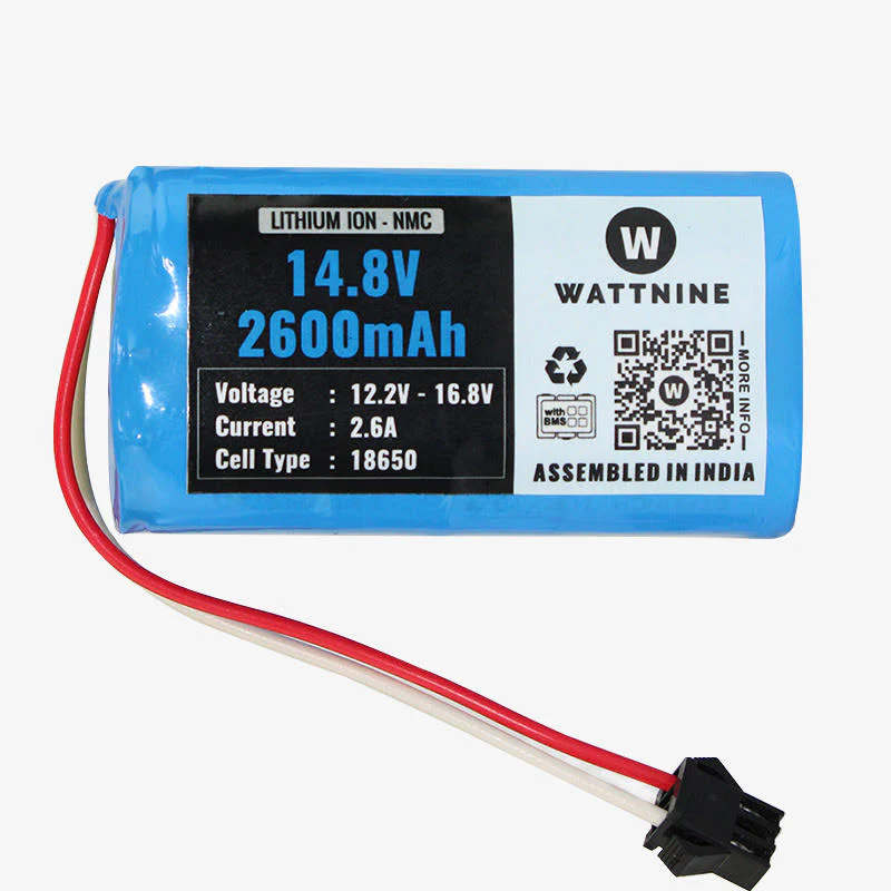 14.8V 2600mAh Lithium Ion Battery Pack for Industrial Robots and Vacuum Cleaning Robots - Image 3