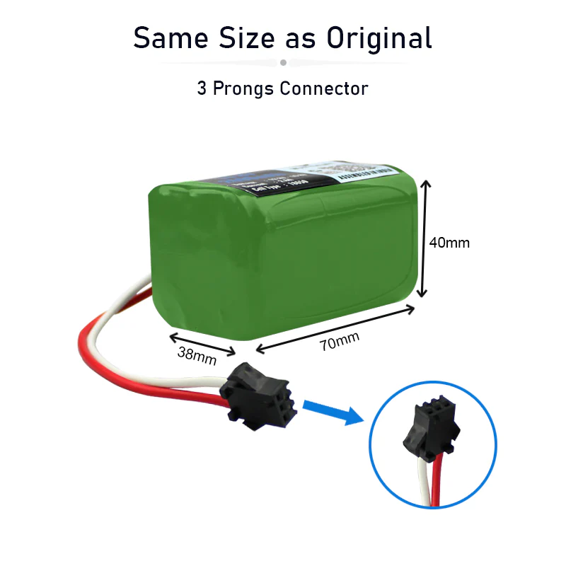 14.8V 2600mAh Lithium Ion Battery Pack for Industrial Robots and Vacuum Cleaning Robots - Image 4