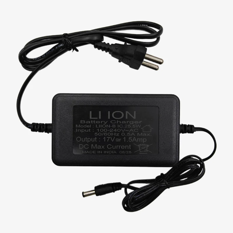 16.8V 1.5A Lithium-Ion Battery Charger for 4S NMC Battery Pack - 25.5W SMPS Adapter - Image 2