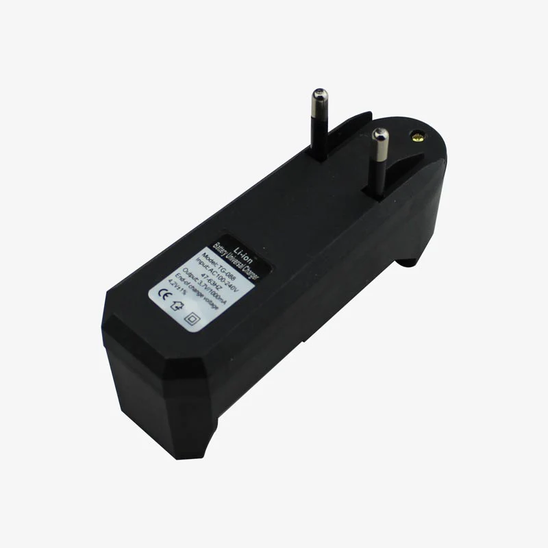 18650 Li-ion Battery Charger for Single Cell | Lithium Charger with EU Plug for India - Image 3