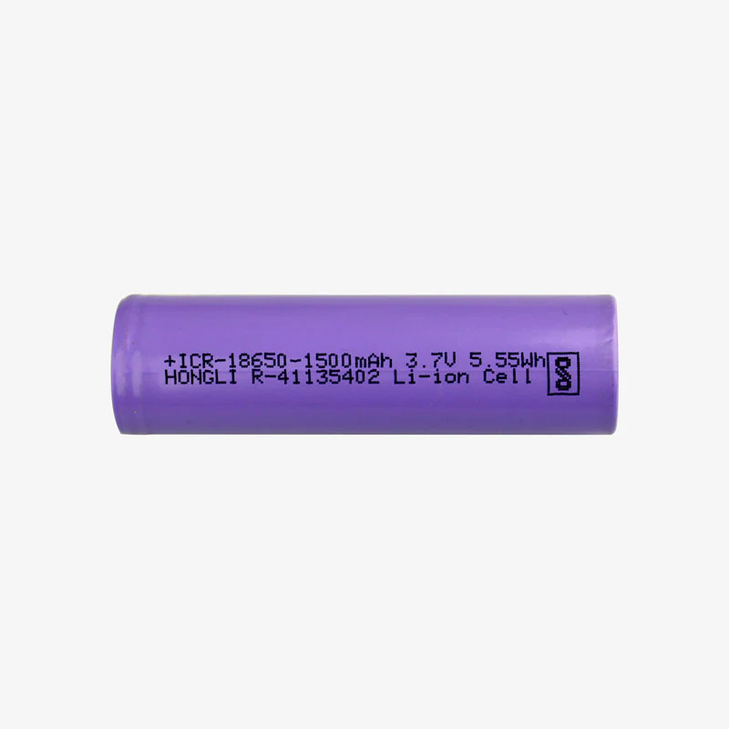 18650 Li-ion Rechargeable Battery (1500 mAh) - Original - Image 2