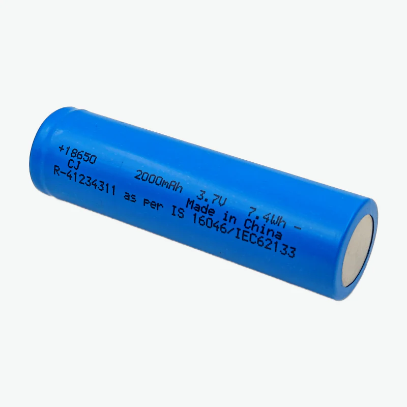 2000mAh 18650 Li-ion Rechargeable Battery - Original - Image 2