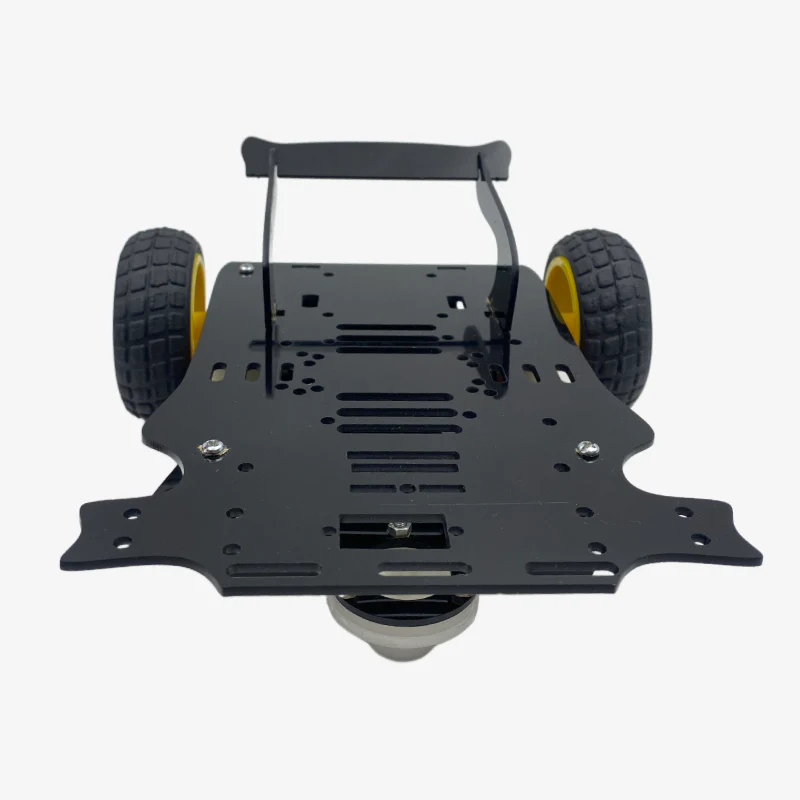 2 Wheel DIY Robot Car Chassis STEM Kit for Line Follower & Robotic Projects - Image 5