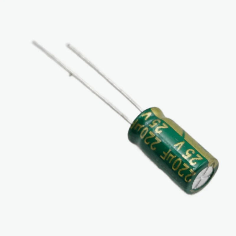 220uF 25V Radial Electrolytic Capacitor - Through Hole Package - Image 3