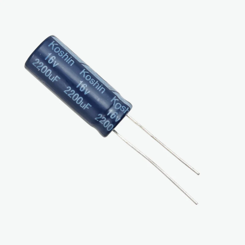 2200uF 16V Radial Electrolytic Capacitor - Through Hole Package - Image 3
