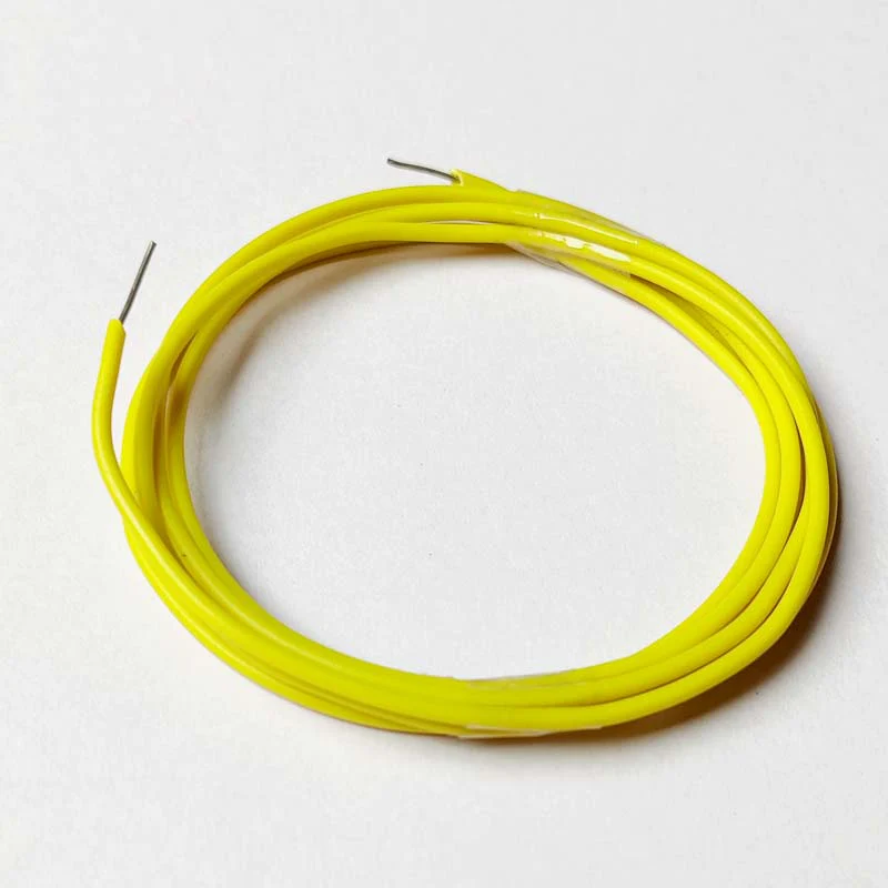 23AWG Single Strand Breadboard Connecting Wire (Yellow - 1mtr) - Image 2