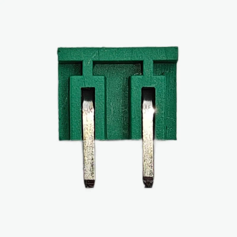 2Pin 3.81mm Pitch Pluggable PCB Mount Male Right Angle Terminal Block Connector - Image 3