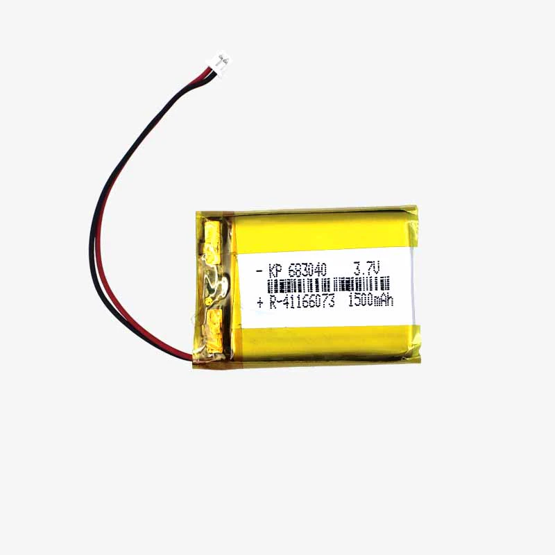 3.7V 1500mAH Li-Po Rechargeable Battery (KP 683040) - Image 3