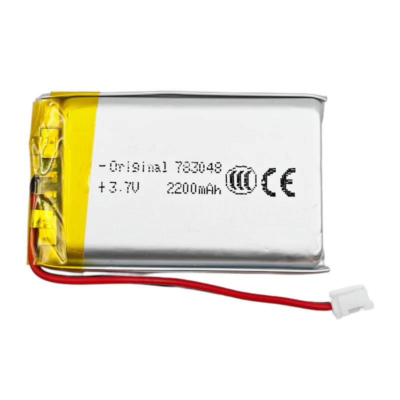 3.7V 2200mAh Li-Po Rechargeable Battery (783048)