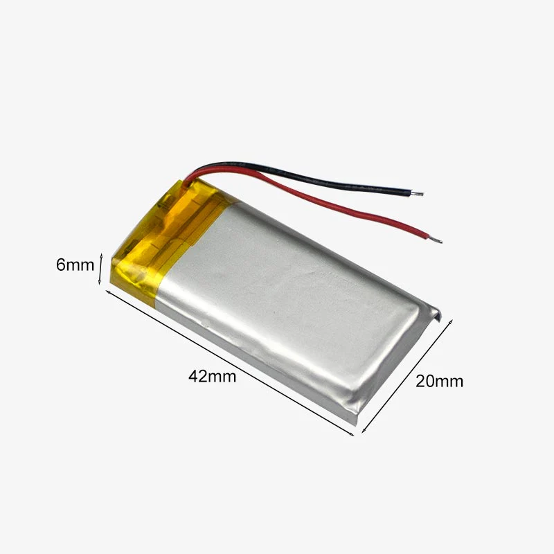 3.7V 450mAH Li-Po Rechargeable Battery - (602040) - Image 2