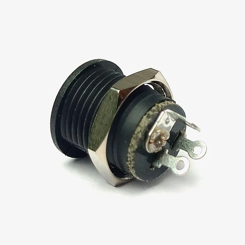 3-Pin Female DC Power Jack Connector/Socket - Image 2