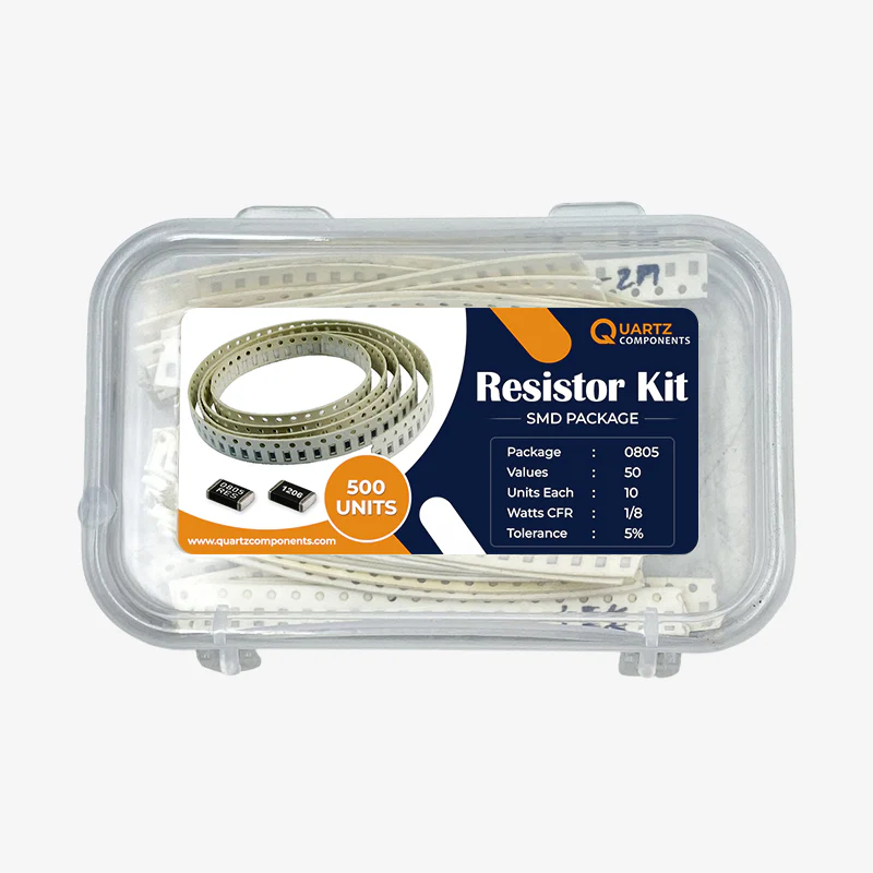 50 Sets 0805 SMD Resistor Kit from 1 Ohm to 4.7M Ohm 1/8 Watt with 5% Tolerance - 500Pcs - Image 3