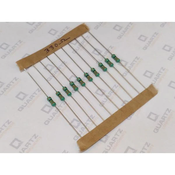 330 ohm, 1/4 Watt Resistor with 5% tolerance (Pack of 10) - Image 2