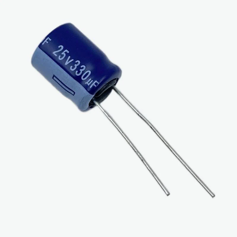 330uF 25V Electrolytic Capacitor (Pack of 5)