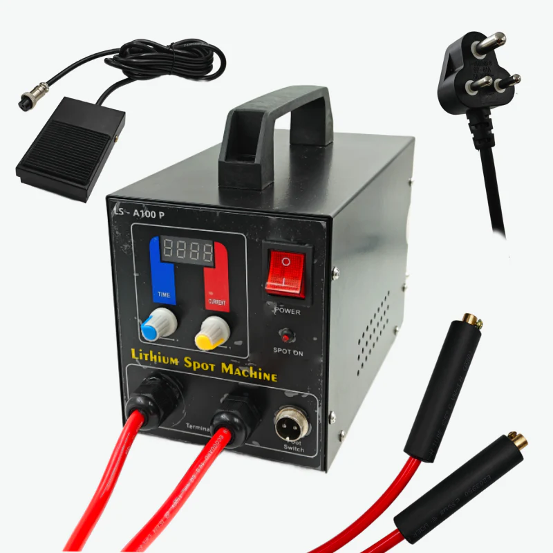 3.5 KVA LS-A200 Portable Lithium Cell Spot Welding Machine for Battery Pack - Includes Double Pen and Pedal - Image 9