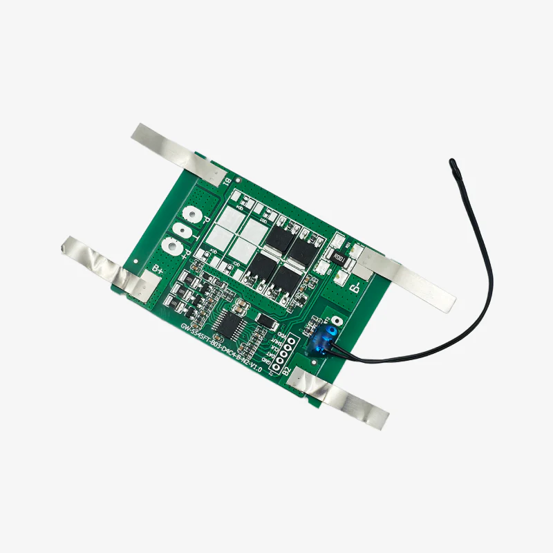 3S 10A Lithium Battery Protection BMS Module with Nickel Strip for 3.7V NMC cells - Image 4