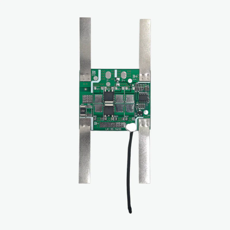 3S 10A Lithium Battery Protection BMS Module with Nickel Strip for 3.7V NMC Cells - Image 7