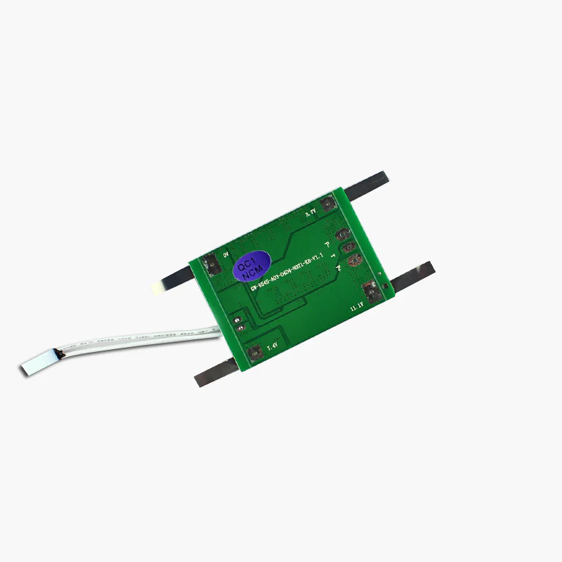 3S 6A Battery Protection BMS Module with Nickel Strip for 3.7V NMC cells - Image 7