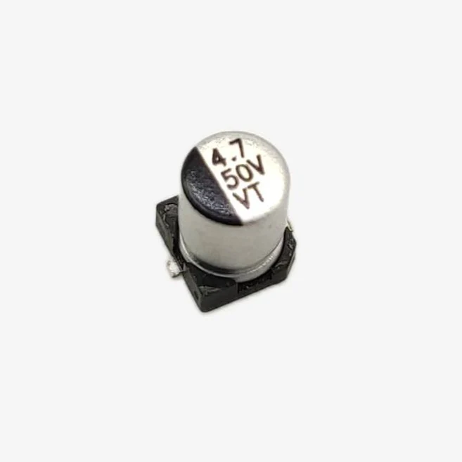 4.7uF 50V SMD Electrolytic Capacitor - Image 2