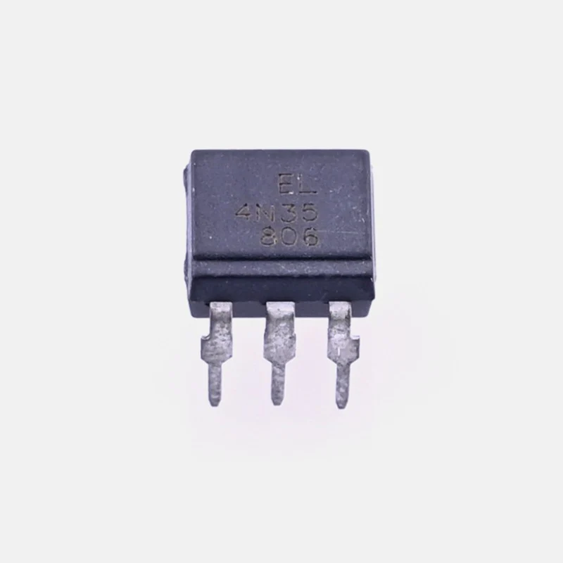 4N35 Optocoupler/Phototransistor IC - DIP-6 Package