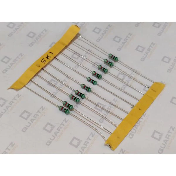 5.1K ohm, 1/4 Watt Resistor with 5% tolerance (Pack of 10) - Image 2