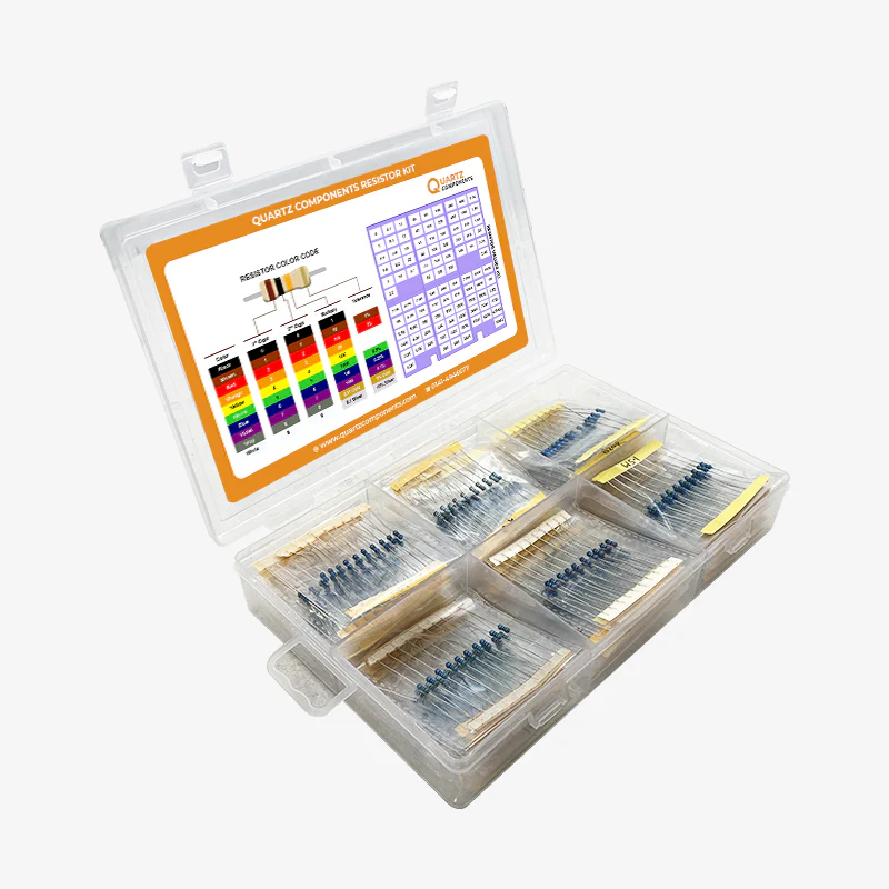 100 Values Through Hole Resistor Kit from 0 Ohm to 10M Ohm 1/4 Watt with 1% Tolerance - 1000Pcs - Image 2