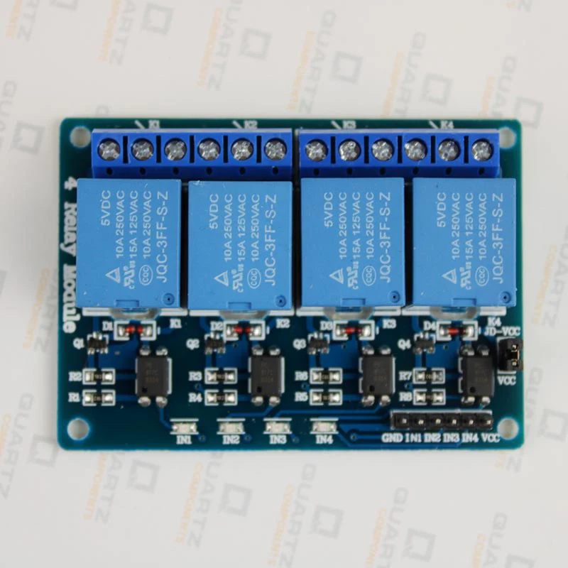 5V/3.3V Four Channel 10A Isolated Relay Module - Image 11