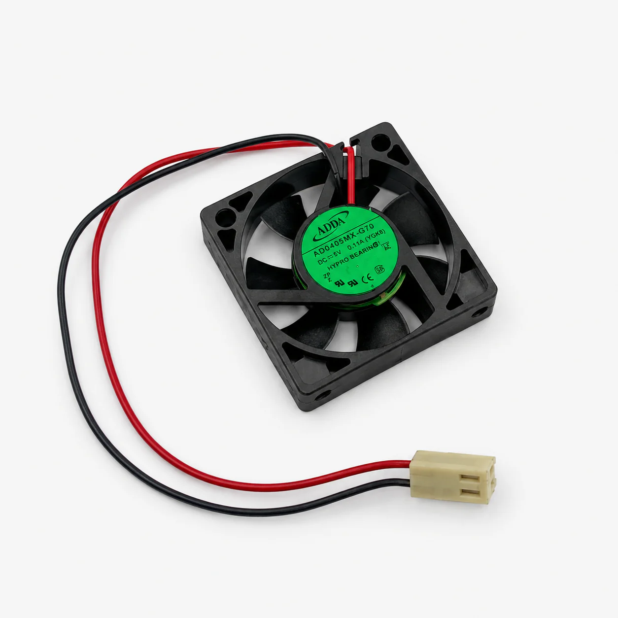 5V 4010 0.11A DC Cooling Fan with XH2.54-2P Connector