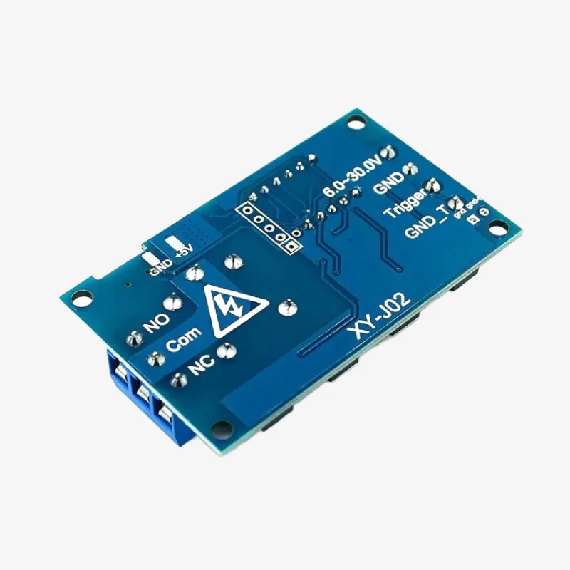 6-30V 1-Channel Relay Module with Adjustable Timing Cycle and LED Display - Image 2
