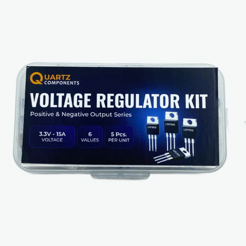 6 Values Voltage Regulator Kit with Adjustable Output from 3.3V to 15V - 30Pcs - Image 2