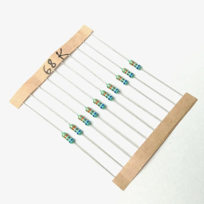 68K ohm, 1/4 Watt Resistor with 5% tolerance (Pack of 10)