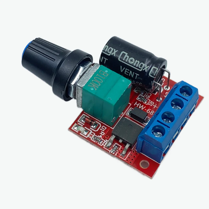6V 12V 24V 35V 5A Adjustable DC Motor Speed Regulator Controller Module