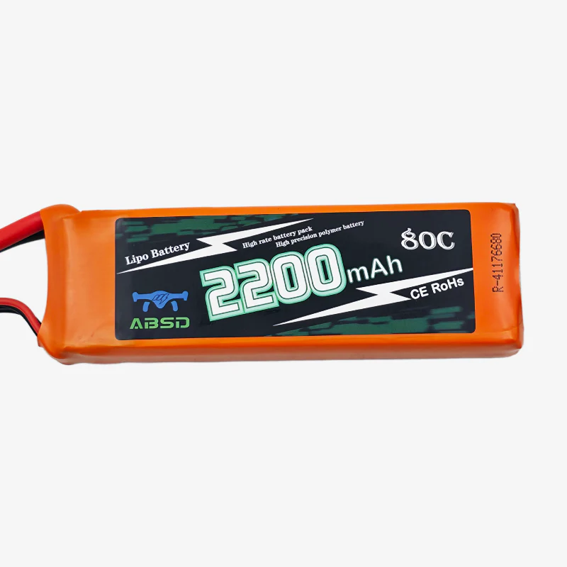 7.4V 2200mAh 2S 80C Lithium-Polymer Rechargeable Battery - Image 2