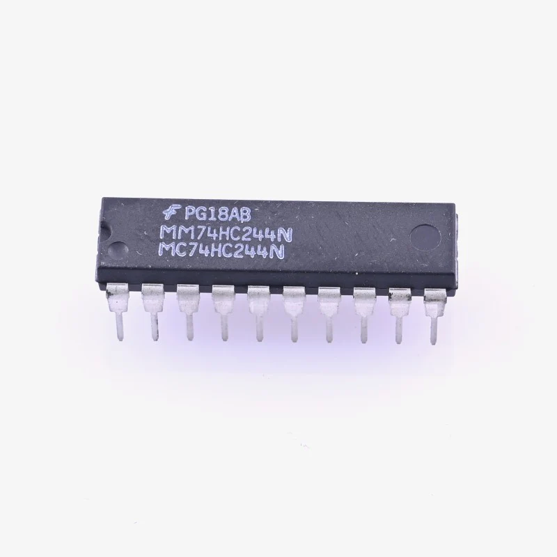 74HC244 Octal Buffer Line Driver IC - DIP-20 Package - Image 2