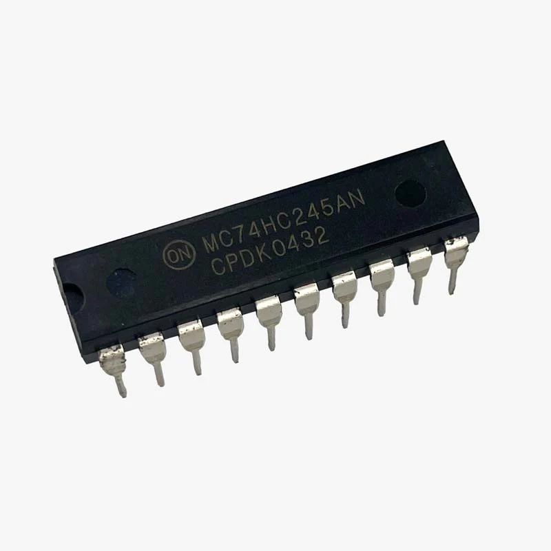 74HC245/74AS245 - Octal Bus Transceiver IC - DIP-20 Package