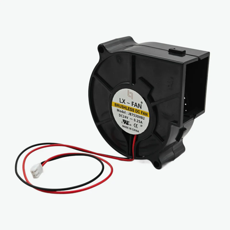 7530 24V DC Powerful Blower Cooling Fan (75x75x30mm) - Image 2