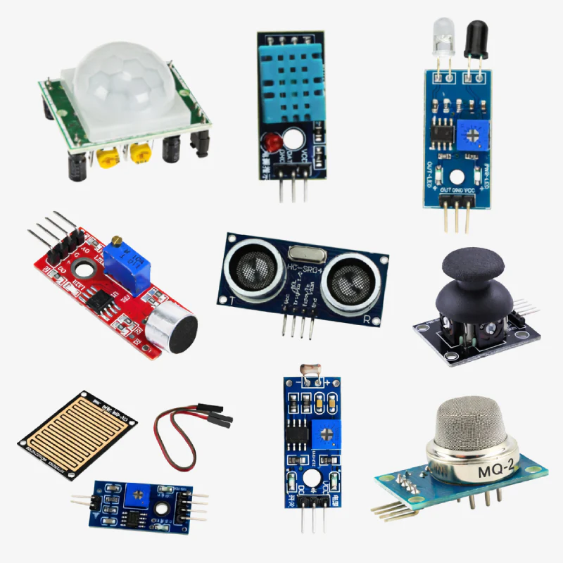 9 in 1 Arduino Sensor Kit - Ultrasonic, PIR, IR, DHT11, MQ2, LDR, Sound, Rain Sensor and Joystick - Image 2