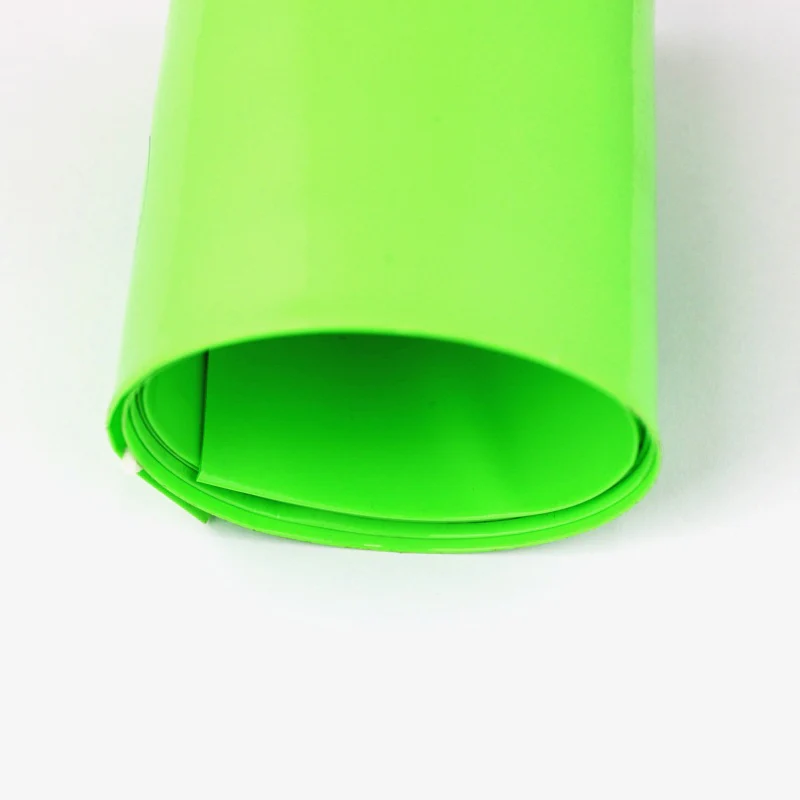 90mm PVC Heat Shrink Sleeve for Lithium Battery Pack - 1 Meter (Parrot Green) - Image 2